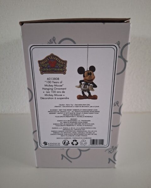 Mickey Mouse 100 Years of Wonder Hanging Ornament "Retired"