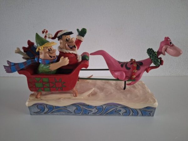 Fred Flintstone & Barney Rubble 'Christmas in Bedrock Retired 4058331