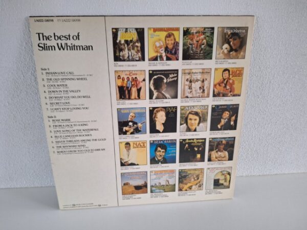 Slim Whitman LP The Best Of Gebruikt Artikel