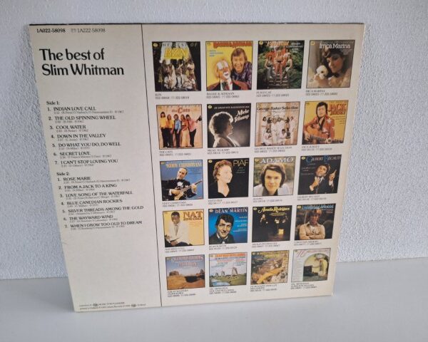 Slim Whitman LP The Best Of Gebruikt Artikel