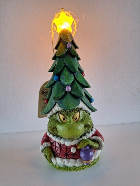 Grinch Gnome Light up Hanging Ornament 6015227
