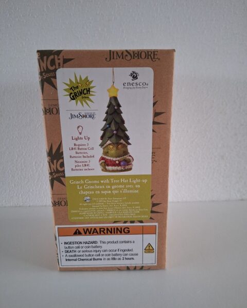 Grinch Gnome Light up Hanging Ornament 6015227