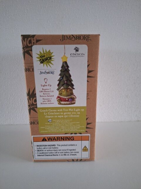 Grinch Gnome Light up Hanging Ornament 6015227