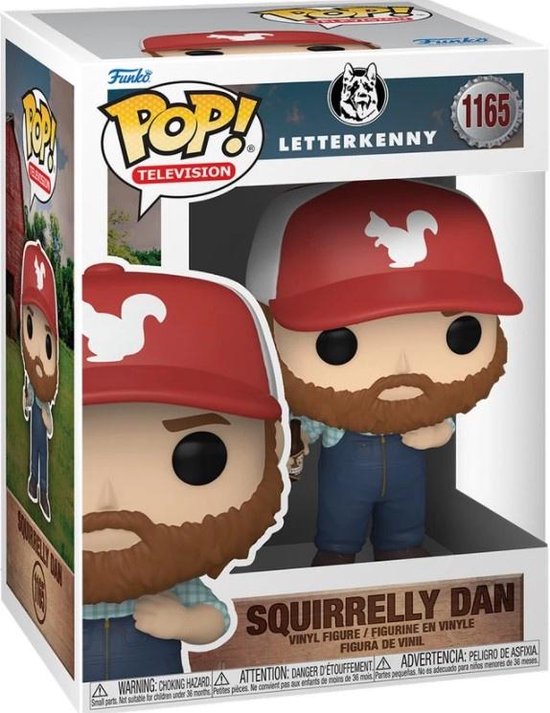 Funko Pop Squirrelly Dan (Letterkenny) 1165