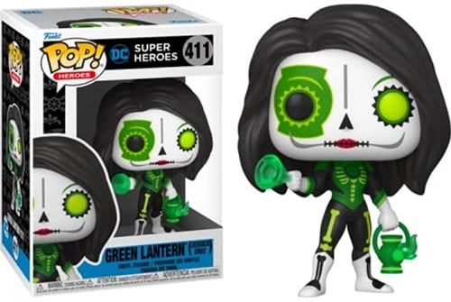 Funko Pop DC-Green Lantern Dia de los muertos (Jessica Cruz) 411