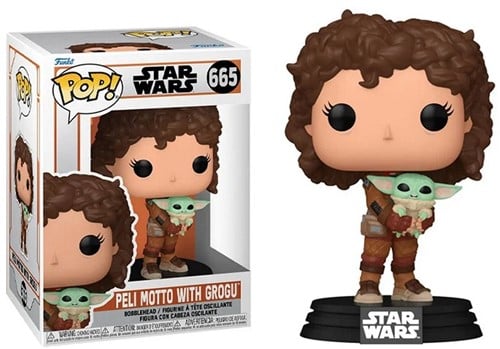Funko Pop Star Wars Mandalorian Peli Motto & Grogu 665