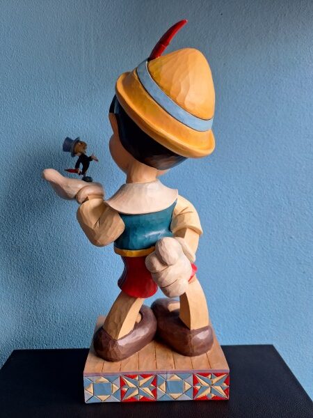 Pinocchio with Jiminy Big Figurine 37cm 6016348
