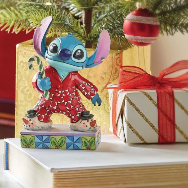 Christmas PJs Stitch Figurine 6015008
