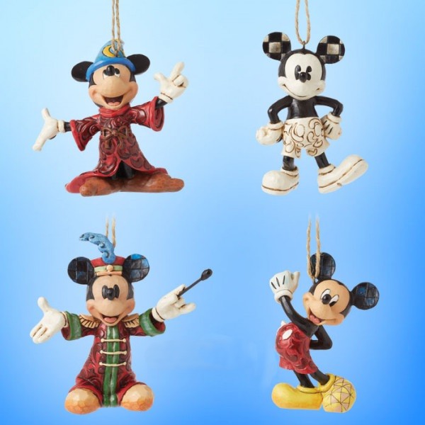 Mickey Mouse Set van 4 Hanging Ornaments 6013565