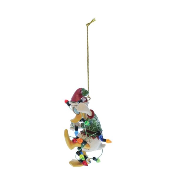 Donald Duck Wrapped in Lights Hanging Ornament 6017548