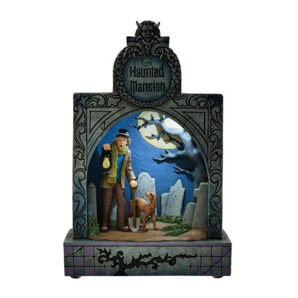 9108359-6017932_7-2-3-750 'Haunted Mansion Ghostly Graveyard LED Diorama 6017932 Beschikbaar va Mei 2026