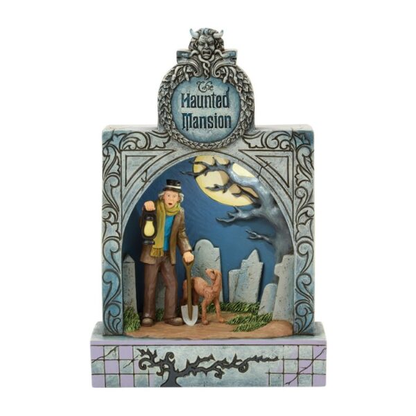 'Haunted Mansion Ghostly Graveyard LED Diorama 6017932 Beschikbaar va Mei 2026