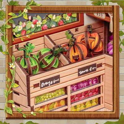 Cutebee, 3D The Green Grocery 16,2×15,8×20,6cm