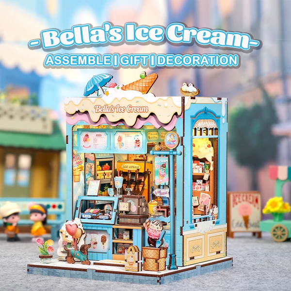 Cutebee, 3D Bella’s Ice Cream 16,0×15,8×20,6cm