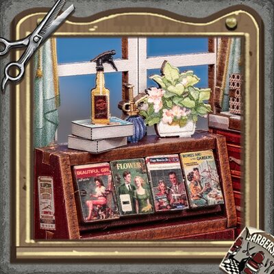 Cutebee, 3D John’s Hair Salon 15,5x16x19cm