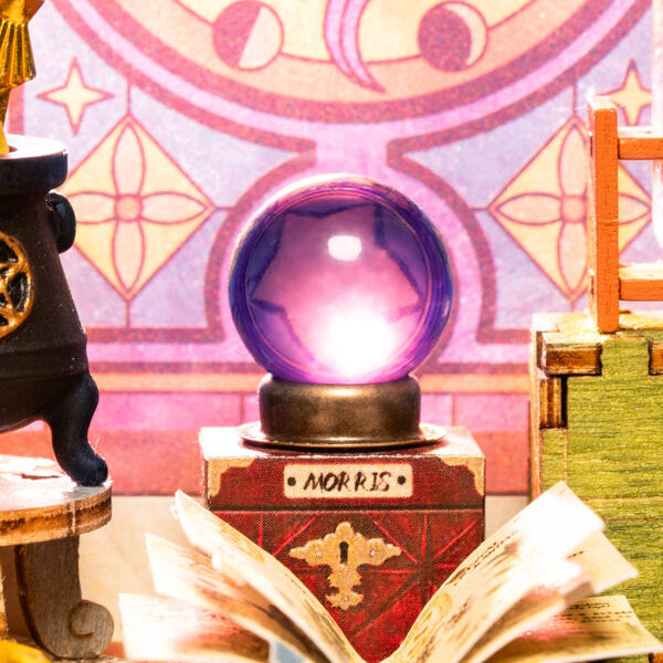 Robotime, 3D The Magic Study met LED verlichting 21x13x19cm