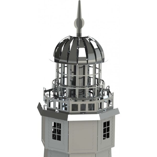 3D Metalen Sailors Companion incl LED Metal Time 11x11x25cm