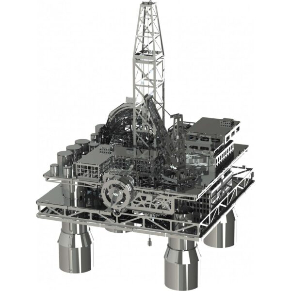 3D Metalen Treasure Finder, Metal Time 16x15x23cm