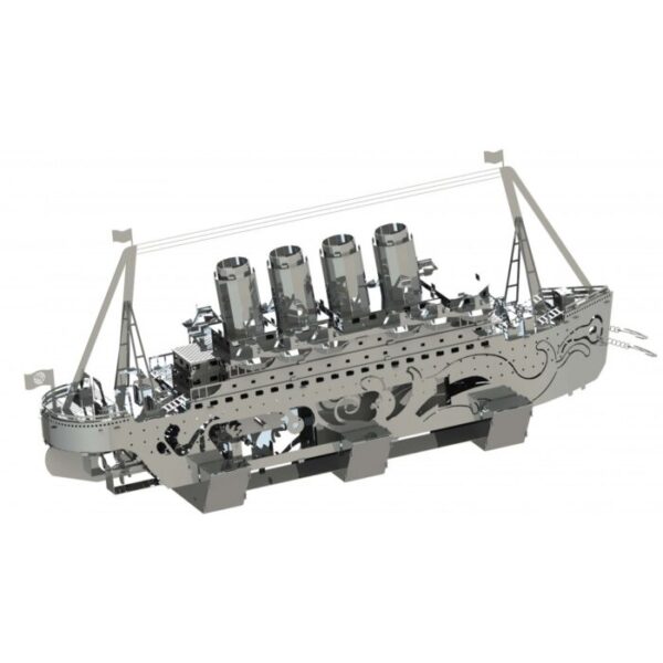 3D Metalen Lost at Sea, Metal Time 30x6x14cm