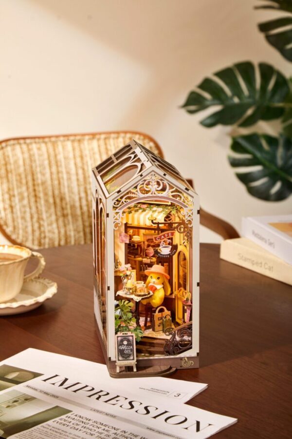 Robotime, 3D Holiday Café 23,2×6,5×31,6cm