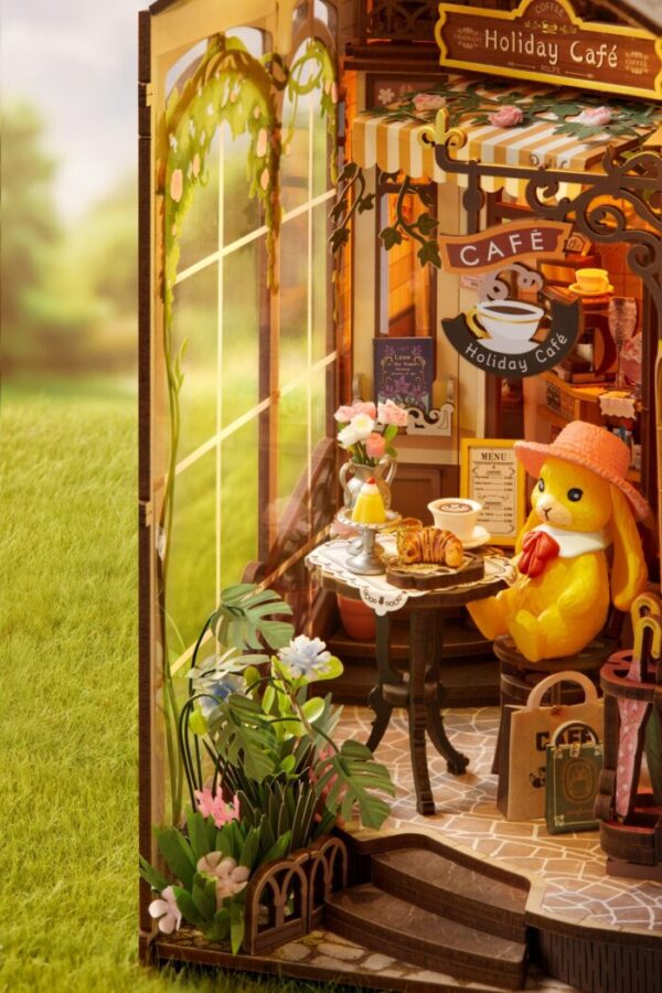 Robotime, 3D Holiday Café 23,2×6,5×31,6cm