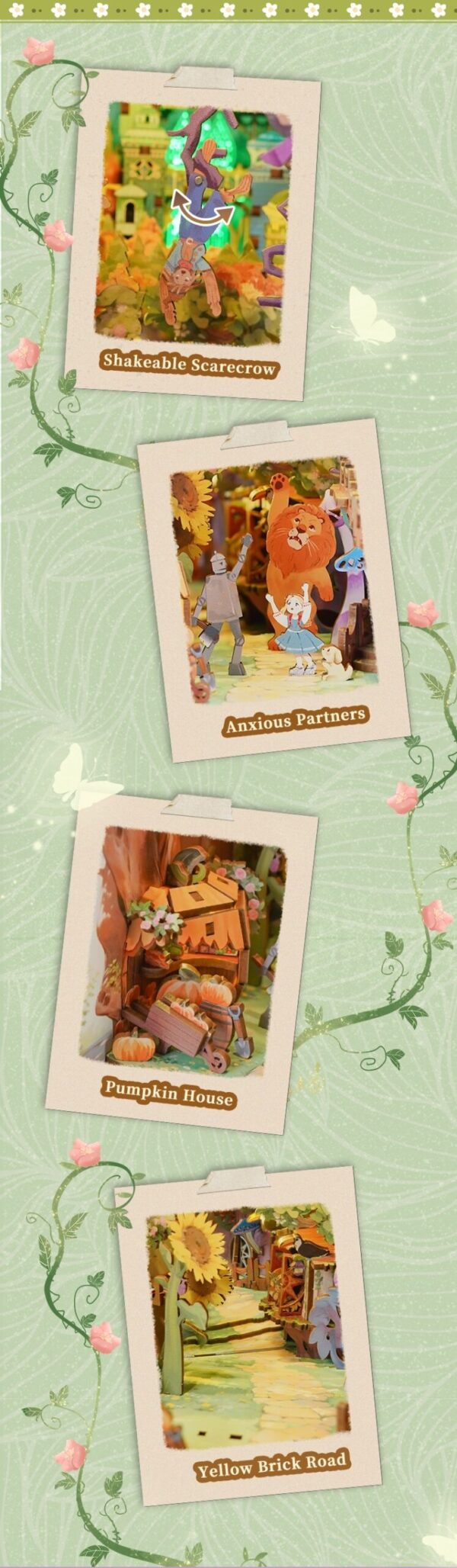 Tonecheer, 3D Dorothy’s Journey 19x10x25,6cm