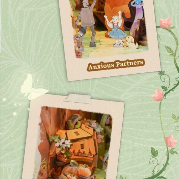 Tonecheer, 3D Dorothy’s Journey 19x10x25,6cm