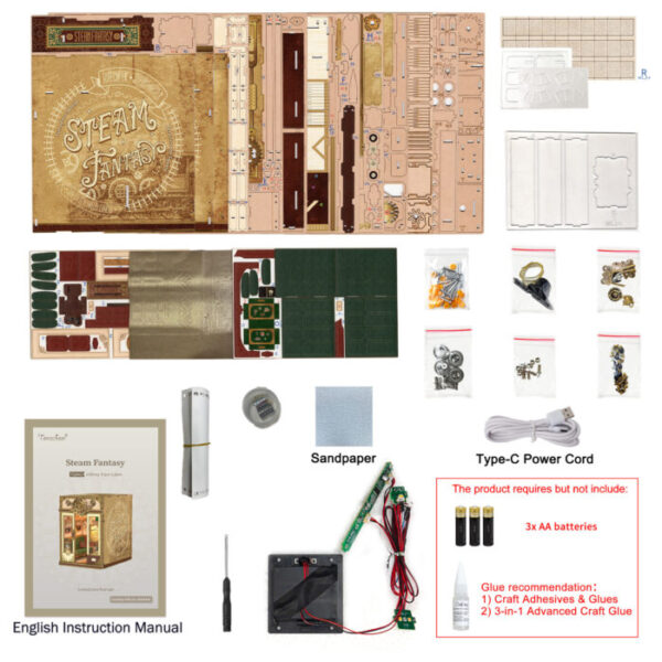 Tonecheer, 3D Steam Fantasy 15,8×22,4×22,5cm