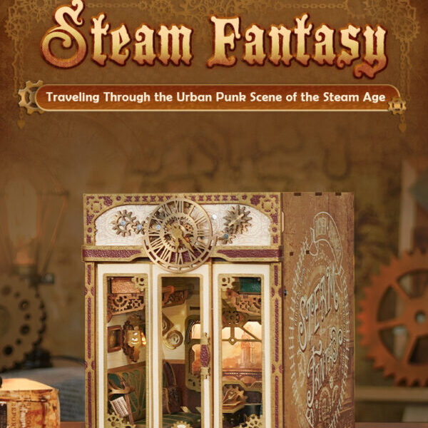 Tonecheer, 3D Steam Fantasy 15,8×22,4×22,5cm