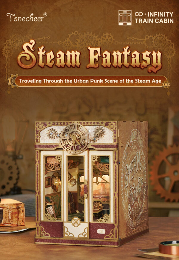 Tonecheer, 3D Steam Fantasy 15,8×22,4×22,5cm